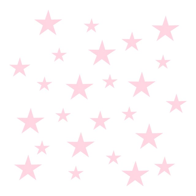 Acrílico Espejo Pared Pegatinas 25uds en 1 Juego Auto Adhesivo Removible Estrella Pared Calcomanías para Hogar Sala Habitación Oficina DIY Decoración (Rosa Oro)