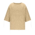 thumbnail image 5 of Qiopertar Liquidation à Moins de 5$ Pull Mode Homme Col Rond Blouse à Manches Longues Chandail en Molleton Blouse en Liquidation Offres d'Accès Anticipé, 5 of 5