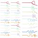 thumbnail image 2 of Children's curly party straws, crazy party straw curling novel straws, for party bag fillings, 36 pi, 2 of 5