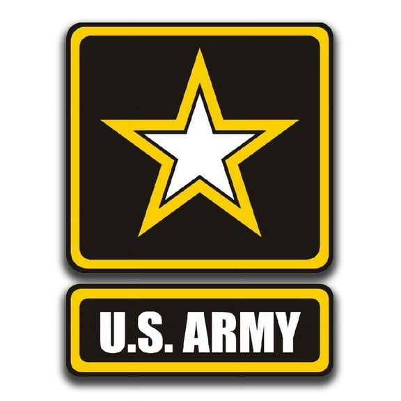 u.s. army printed vinyl decal sticker|cars trucks vans walls laptops cups|full color|5.5 in|kcd899