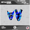 thumbnail image 4 of Kalair GFX Graphics Kit for Kawasaki KLX110 (2010-2023) Invasion Series, 4 of 5