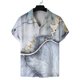 thumbnail image 3 of Camisas florales unisex para hombre y mujer, novedad de verano, camisa de manga corta con solapa y estampado 3D, moda urbana para niño y niña, camisetas de playa hawaianas, 3 of 5