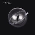 thumbnail image 2 of 12 Pack 2 3/8-inch(60mm) Clear Plastic Ornaments Ball, 2 of 6