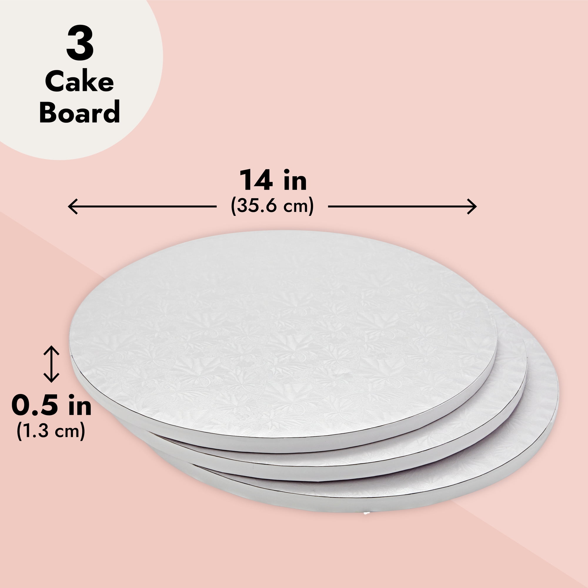 Cake Board White 20 Cm Cake Board White 25 Cm Cake Board White 30 Cm Round Cake  Board Cake Drum White 30 Cm Cake Drum White 25 Cm Cake Plate 30 -   Finland