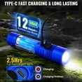 thumbnail image 4 of Linterna táctica Banral K518 recargable USB-C 500m, 4 of 9