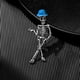 thumbnail image 5 of Disfraces de Halloween para Mujeres Broche de Cráneo de Mujer Cristal Espumante Joyería de Bicicleta de Mujer Accesorios de Disfraces de Halloween Joyería para Mujeres, 5 of 6