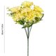 thumbnail image 4 of Yhmxh Flores artificiales de rosas e hortensias, ramo de seda con tallos, tallos de flores RFaux para bodas, fiestas, arreglos florales, decoración de mesas y centros de mesa para el hogar., 4 of 6