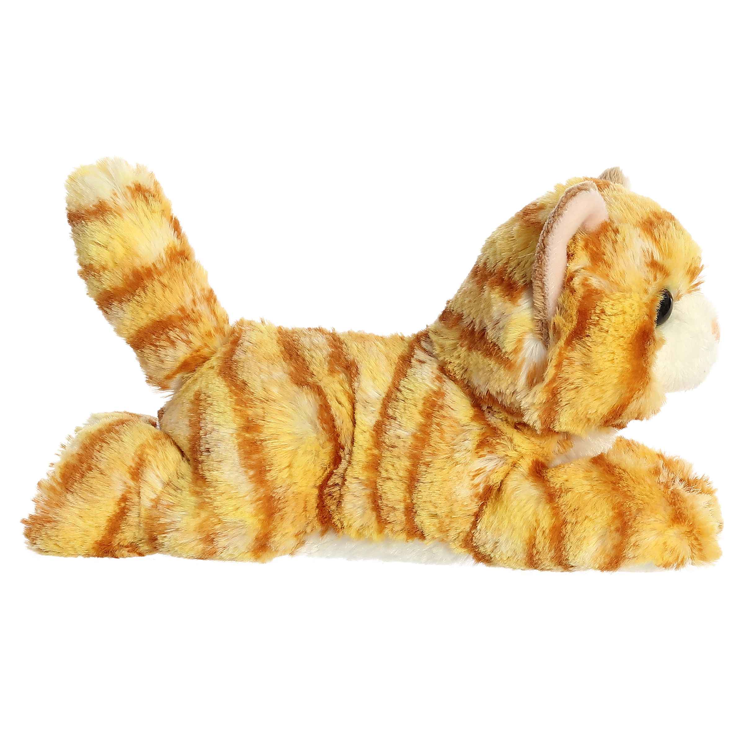 Aurora - Mini Flopsie gato naranja adorable, 8 pulgadas, compañero de juegos para todas las edades 2