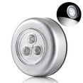 thumbnail image 3 of 3 LED Battery Powered Wireless Lightweight Night Light High 3 LED Battery Flexibility Stick Tap Closet Lamp Quick Installation for Wardrobe, 3 of 9