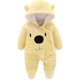thumbnail image 4 of Traje de nieve para bebé recién nacido, mono de forro polar con capucha para invierno para niñas y niños JAMW Sencillez, 4 of 5