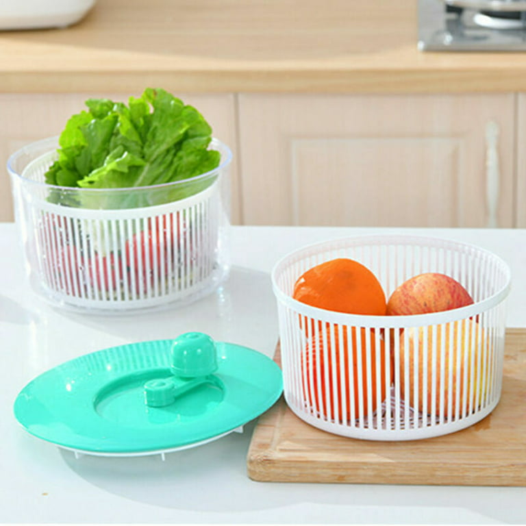 Salad Spinner, 5L Fruits Vegetable Washer Dryer, Fruits and Vegetables  Dryer, Lettuce Spinner & Fruit Veggie Wash 