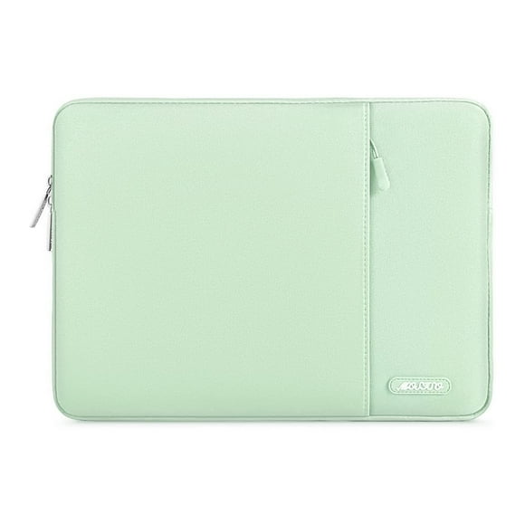 Bolsa vertical de poliéster MOSISO de 13 pulgadas con bolsillo para laptop