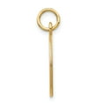 thumbnail image 2 of 14K Yellow Gold Charm Pendant Diamond-Cut 23 mm 16, 2 of 3