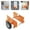 Orange, Black, variant on Panel Dolly, Heavy Duty Slab Dolly, Adjustable Drywall Mover with 8" Wheels, Panel Cart for Drywall Sheet(Orange)