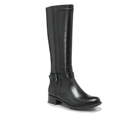rockport cobb hill women's christy waterproof boot , black, 8 w (The Best Waterproof Boots)