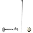 thumbnail image 1 of Westbrass D103KFH-05 Kit de Toilette Tête Plate 0,5 Po IPS x 0,38 Po - Rond - Nickel Poli, 1 of 1