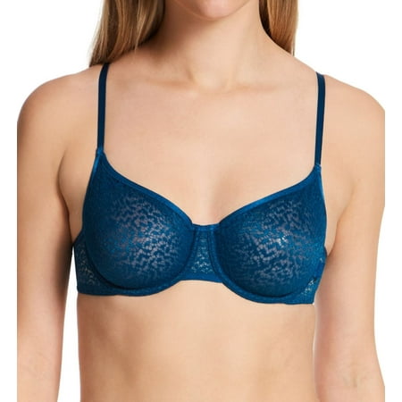 

Women s DKNY DK4019 Modern Lace Unlined Underwire Bra (Poseidon 32DD)