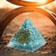 thumbnail image 4 of Pirámide de orgonita de 5 cm, piedra de cristal Natural, orgonita, energía curativa, decoración del hogar Ehuebsd Libre de BPA, 4 of 8