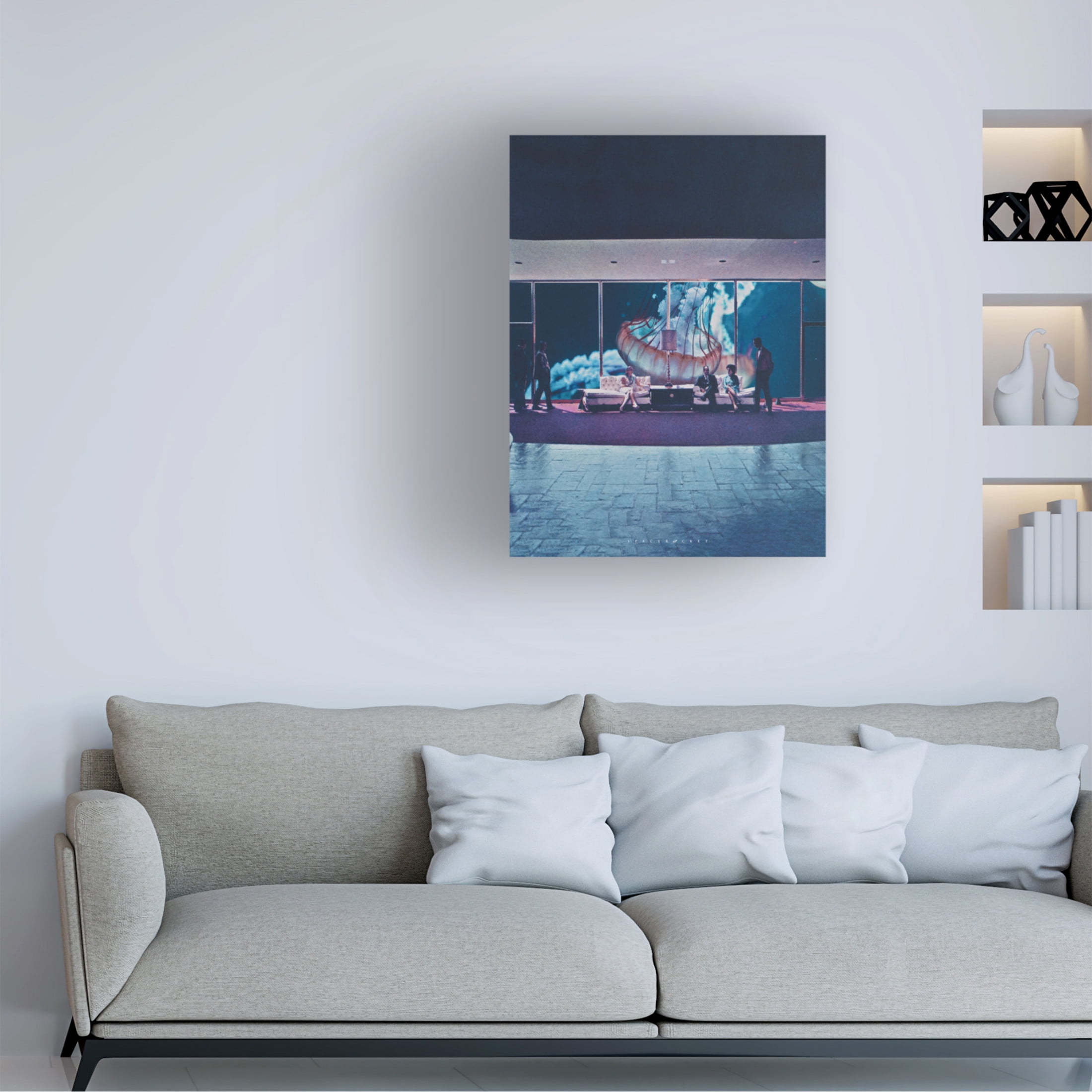 Trademark Fine Art spacerocket art 273 Canvas Wall Art