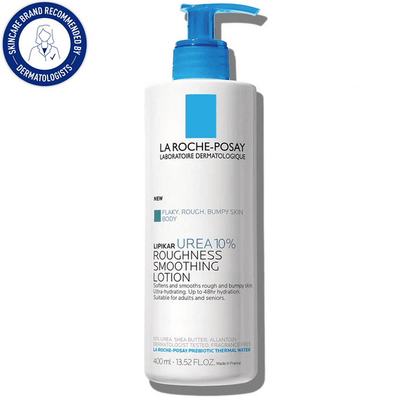 La Roche-Posay Lipikar Urea 10% Roughness Smoothing Lotion, 13.52 fl oz