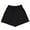 Black, variant on Mrat Ladies Linen Pant Women's Solid Cotton Wrinkled Thin Wide Leg High Waist Loose Casual Shorts Compression Shorts Women S-196 Red-A XXL