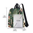 thumbnail image 3 of FORMRS Women's Travel Backpack Purse Anti-Theft Hidden Pockets Casual Shoulder Bag, Christmas Gift Pattern, 3 of 7