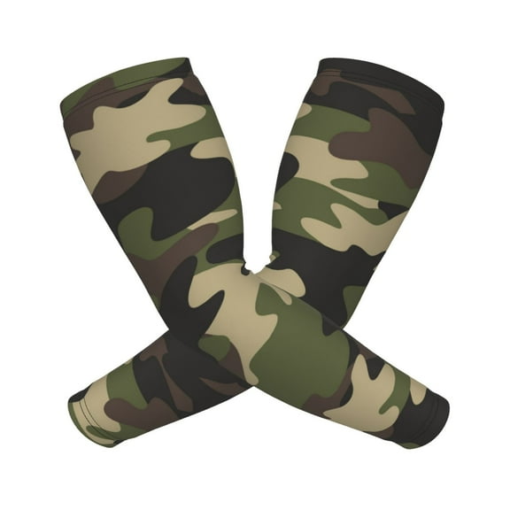 Camouflage Compression Sports Arm Sleeve Baseball Football Basketball For Men And Women