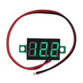 thumbnail image 1 of koolsoo 0.28'' DC 2.5-30V Mini Digital LED meter Meter for Car Motorcycle Green, 1 of 8
