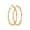 gold 40mm, variant on Lightweight Gold Hoop Earrings for Women, 14K Gold Plated Big Hoops, 40–70MM, Gift