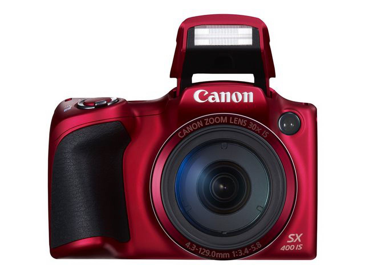 Canon PowerShot SX400 IS - Digital camera - High Definition - compact - 16.0 MP - 30 x optical zoom - red - image 21 of 72