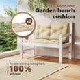 thumbnail image 4 of Cojín para Silla Colgante Casafoyer Beige Tela 100x100 cm, 4 of 5