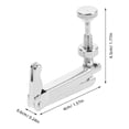 thumbnail image 2 of LEEYNEER 2pcs Cello Fine Tuner For 3/4-4/4 Size Cellos Universal Metal String Adjuster For Precision Tuning Essential Cello Accessory, 2 of 8