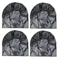 thumbnail image 5 of Lishi Housses de Pneus Imperméables pour Roues de Rechange Remorque RV, Noir, Lot de 4, 5 of 5