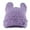 Z112-Purple, variant on GPOECD Hat for Men and Women Winter Warm Pile Lined Ear Trapper Cap with Retro Style Black,One Size