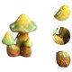 thumbnail image 4 of para pernos de inodoro, piezas decorativas de resina para montaje en inodoro, divertidos accesorios para decoración de baño, cubiertas para Verde, 4 of 8