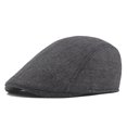 thumbnail image 2 of Meidiya Newsboy Hats for Men Classic Cotton Blend Flat Cap Ivy Gatsby Cabbie Driving Hat Adjustable Newsboy Caps, 2 of 8