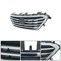 Genrics Front Bumper Factory Style Grille Replacement Grill for Hyundai Sonata 2015 2016