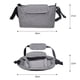 thumbnail image 4 of Bolsa para cochecito de mamá, organizador para cochecito, accesorios para cochecito de bebé, accesorios de viaje para cubierta de portavasos, organizador con forma de carrito, 4 of 4