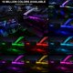 thumbnail image 2 of Tira de luces LED para auto MAODANER 175 pulgadas RGB 6 en 1 con control por app, 2 of 7