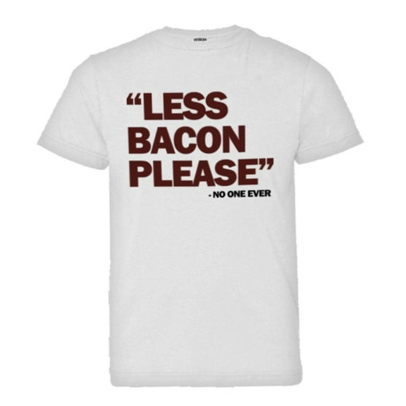 PleaseMeTees™ Youth Less Bacon Please Never Said HQ Tee