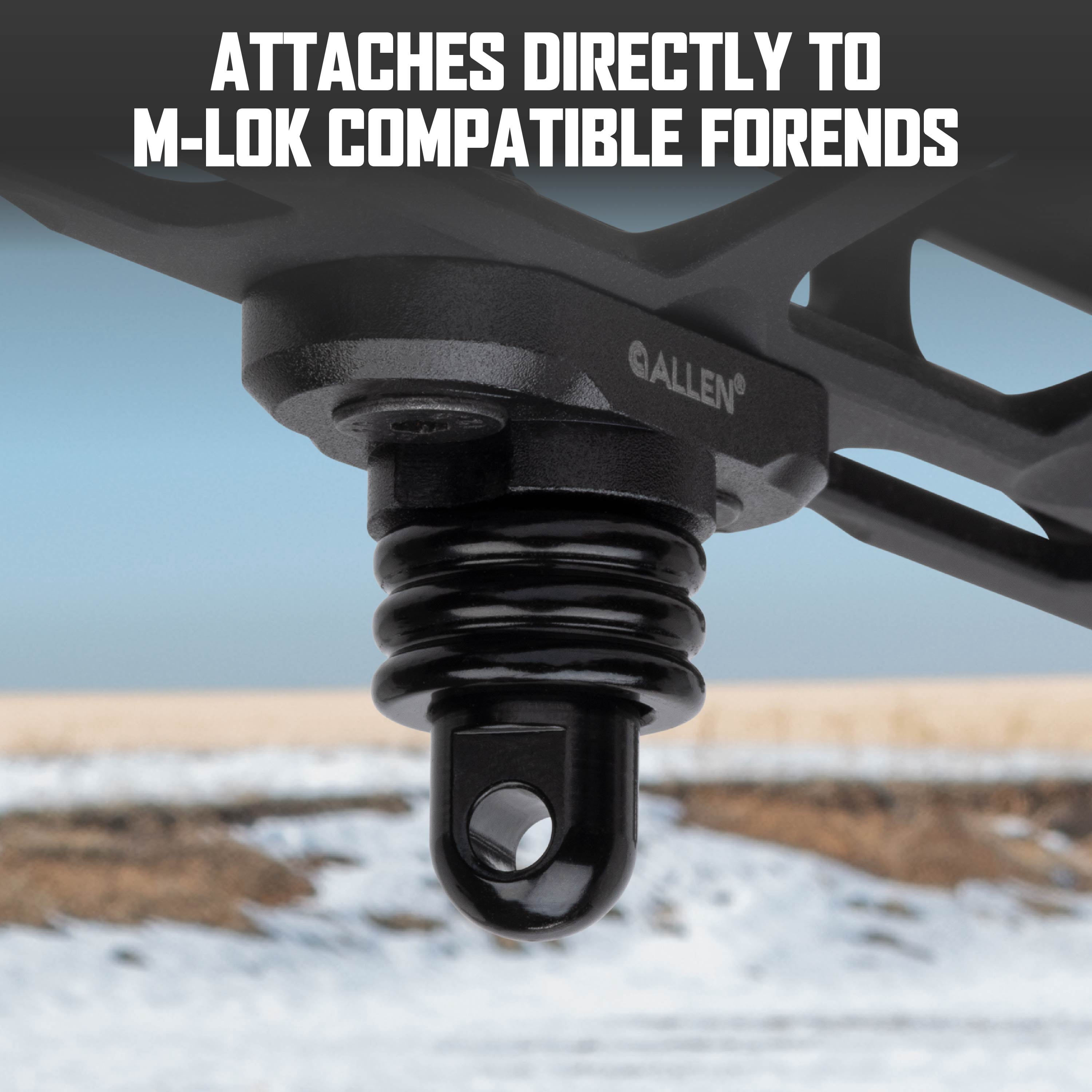 Allen Company QD M-LOK Sling Mount Base and Swivel Stud Adapter