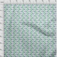 thumbnail image 4 of oneOone Viscose Chiffon Green Fabric Asian Block Sewing Fabric By The Yard Printed Diy Clothing Sewing Supplies 42 Inch Wide, 4 of 4