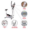 thumbnail image 4 of Sunny Health & Fitness Essential Interactive Series Seated Elliptical Trainer - Gray - SF-E322004, 4 of 9