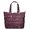 Geometric Arrow Red Pattern, variant on Geometric Arrow Red Pattern Weekend Tote Bag, Daily Commuter Tote with Inner Zip Pocket, Full Length Zipper Gift Ideas for Holiday Birthday Gifts,22 X 12 X 18 Inches