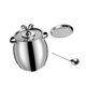 thumbnail image 1 of Recipiente de Acero Inoxidable de 2,5 L Resistente a Temperaturas para Manteca. Incluye Colador para Cocinar en Casa O en ., 1 of 8