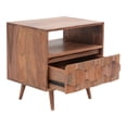 thumbnail image 4 of Moe's Home Collection O2 1 Drawer Modern Wood Nightstand in Natural, 4 of 14