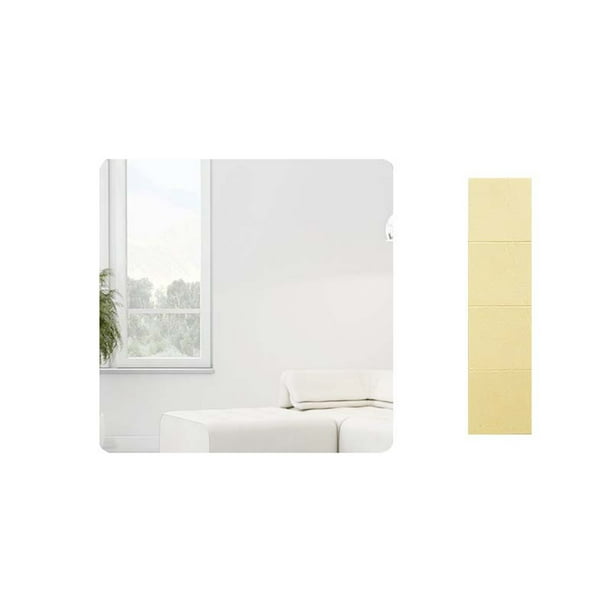 Adhesivo para pegar en la pared, autoadhesivo, suave, para el baño, el aseo y el hogar, acrílico, de cuerpo entero, sin agujeros