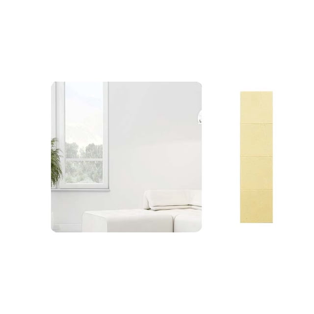 Self Adhesive Soft Acrylic Mirror Wall Sticking No Punching High Quality Easy Installation Versatile Shatterproof