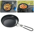 thumbnail image 3 of Sartén antiadherente Sunnimix con mango plegable para camping 9 pulgadas, 3 of 8