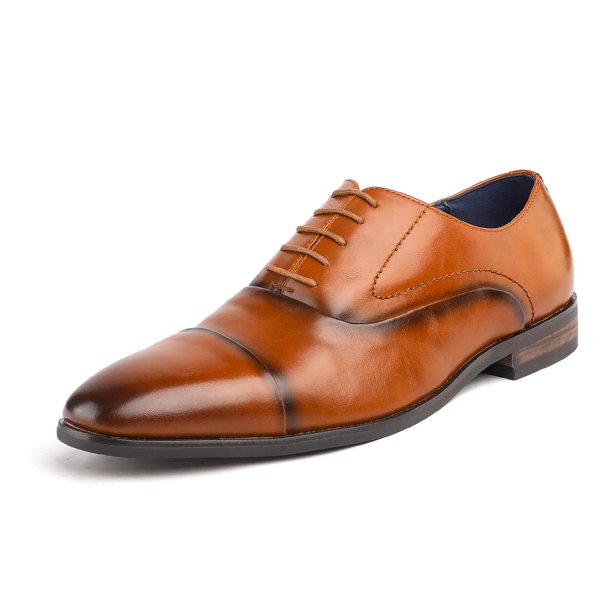 Bruno Marc Bruno Marc Mens Fashion Oxford Shoes Lace Up Casual Shoes Hutchingson 1 Camel Size 9 Walmart Com Walmart Com